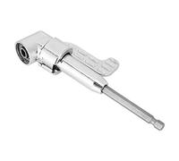 NOENNULL Tournevis Pliable à 105 Degrés pour Espaces Restreints avec Dispositif de Verrouillage Magnétique pour Perceuses électriques, Tournevis Rotatif à 105 Degrés pour clé Manuelle, Acier allié