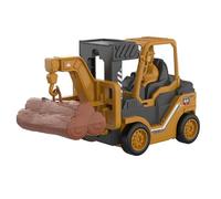 NOENNULL Voiture D'ingénierie à Inertie en Plastique, Véhicule D'ingénierie, Développement des Compétences Pratiques, Scène de Construction Simulée (Grue 6,1 X 5,3 X 3,1 Pouces)