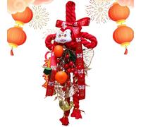 Noeud chinois DIY pour fêtes 2026 | Décorations à suspendre pour le Nouvel An pour cadeau de nouvelle maison, déménagement et décoration murale, fenêtre, porche