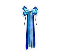 Noeud Cône en Sucre Bleu,Noeud Conique Scolaire,Grand Noeud 3D,60x20 cm,Décoration de Rentrée Scolaire pour Garçons et Filles