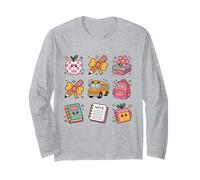 Noeud Coquette de rentrée Scolaire pour Petite Fille Manche Longue