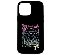 Noeud Coquette Fantôme rétro Gothique Pastel sorcière Filles Coque pour iPhone 13 Pro Max