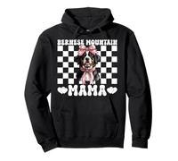Noeud Coquette Mama Dog Mom Mère Fête des Mères Bernois Sweat à Capuche