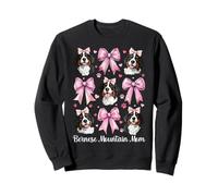 Noeud Coquette Mère Mama Mama Mère Montagne Bernoise Sweatshirt