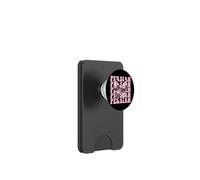 Noeud Coquette Rose Perse Chat Fille Chat Maman PopSockets PopWallet pour MagSafe