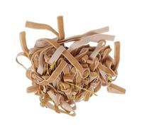 Noeud de Ruban de Velours, 24pc Ensemble Noeud Papillon en Velours Ruban de Velours Arcs avec Fil de Fer pour Emballage Cadeau Arrangements de Fleurs Sac Fourre-tout Decor (Café