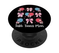 Noeud de Tennis de Table pour Maman ping-Pong Rose PopSockets PopGrip Adhésif