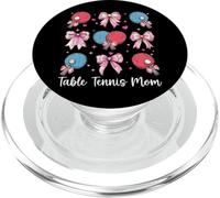 Noeud de Tennis de Table pour Maman ping-Pong Rose PopSockets PopGrip pour MagSafe