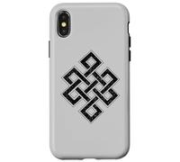 Noeud ÉTERNAL Noeud ÉTERNAL BUDDHISME JAINISME Cycle DE Sagesse Coque pour iPhone X/XS