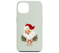 Noeud Floral de Noël Vintage avec nœud Papillon Coquette Jolly Old Saint Coque pour iPhone 13