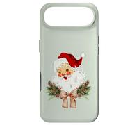 Noeud Floral de Noël Vintage avec nœud Papillon Coquette Jolly Old Saint Coque pour iPhone Air