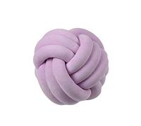 Noeud oreiller bébé coussin coussin oreiller lit de bébé chambre de bande dessinée oreiller en peluche canapé maison créativité nouée belle mode boule de noeud noeud 3 armure (35cm,Violet clair)