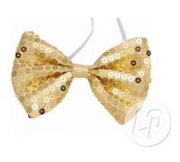 noeud papillon à paillettes or or G