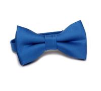 Noeud Papillon Bleu de France Satin de coton Uni Homme
