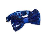 Noeud Papillon Bleu Outremer Homme à Sequins Paillettes