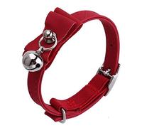 Noeud Papillon Cloche Animal Collier Réglable Chien Chat Chat Chaton Sécurité Collier Noeud Col Cou Pratique Et PratiqueBien géré