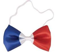 Noeud papillon France tricolore bleu, blanc et rouge (x1) REF/62532 tricolore: bleu, blanc et rouge France G