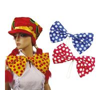 Noeud papillon géant à pois - Ptit Clown - Rouge - Adulte - Intérieur