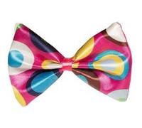noeud papillon multicolore clown adulte - modèle aléatoire - boland 52915 Multicolore G