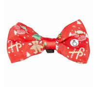 Noeud papillon pour chien flash led Duvoplus X-Mas Rouge 6x10x1,5 cm