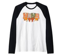Noeud rétro pour Coquette d'automne avec Citrouille Manche Raglan