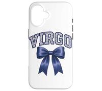 Noeud Zodiaque Vierge Chinoiserie Coquette Bow Astrologie Design Coque pour iPhone 16