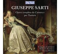 Sarti – Intégrale de la musique de chambre pour clavier – Cattani, Noferini, Moroni – Tactus