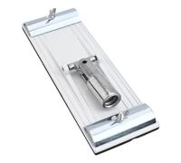 NoFlip Tête de ponceuse en alliage d'aluminium avec angle réglable pour le ponçage des cloisons sèches, s'adapte aux poteaux filetés 3/4, design anti-retournement pour une utilisation au mur et au