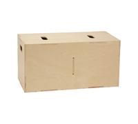 Nofred Boîte de rangement Cube Long Bouleau