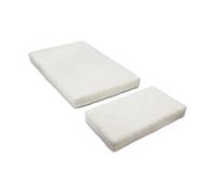 Nofred Matelas Form pour lit bébé & junior. 2 pièces Blanc