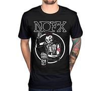 NOFX Old Skull t-Shirt Punk Rock Metal Band Merch Fat Mike Eric Melvin
