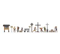 Noch 16210 - Figurines thématiques « A la montagne » - HO (1:87)