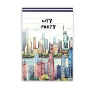 NOGAMOGA Ensemble d'autocollants pour scrapbooking, 150 autocollants pour journaling avec motifs paysagers et urbains, accessoires scrapbooking DIY esthétiques pour livre journal bullet journal pour