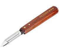 Nogent 3 Etoiles 01210B Eplucheur Acier inoxydable Classic Bois, Merisier