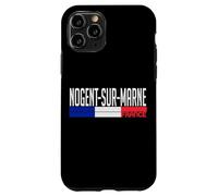 Nogent-sur-Marne Drapeau France Fierté France Coque pour iPhone 11 Pro