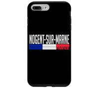 Nogent-sur-Marne Drapeau France Fierté France Coque pour iPhone 7 Plus/8 Plus