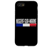 Nogent-sur-Marne Drapeau France Fierté France Coque pour iPhone SE (2020) / 7/8