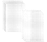 Nogeqi Lot de 4800 pastilles adhésives 3D double face en mousse - Blanc - Carrés prédécoupés - Pour scrapbooking, bricolage, papier, plastique, fournitures de bureau - 15 mm - 5 mm