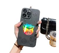 Nogkdyc pour Coque Samsung S24 Caricature D'animation De Téléphone Boîte Au Laser Astronaute pour Samsung Galaxy S24 S23 Ultra S22 Plus S21 S20FE-S23 Ultra-16