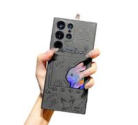 Nogkdyc pour Coque Samsung S24 Caricature D'animation De Téléphone Boîte Au Laser Astronaute pour Samsung Galaxy S24 S23 Ultra S22 Plus S21 S20FE-S23 Ultra-7