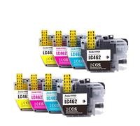 NOGROEZ Cartouche d'encre for imprimante b-Rother MFC-J2340DW MFC-J2740DW MFC-J3540DW MFC-J3940DW(2 Sets (8pcs))