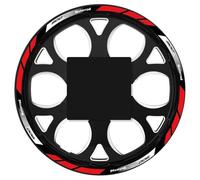 NOHEEU Accessoires Pièces détachées Autocollants Réfléchissants pour Jantes De Moto, Bandes De Jante, Autocollants Imperméables pour B&MW F900R F900 R(Style 4)