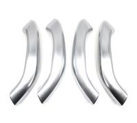 NOHEEU Accessoires Voiture Poignée Intérieure Panneau Protection Extérieur Remplacement Pour BMW X2 F49 F39 2016-2020(Silver 4pcs)