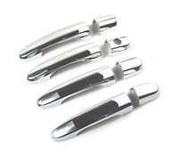 NOHEEU Autocollants De Garniture De Voiture Accessoires De Style Pour Kia Pour Sportage 2005-2013 Couvercle De Poignée De Porte En Fiber De Carbone Chromé(5)