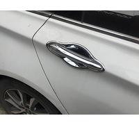 NOHEEU Couvercle D'habillage De Prise De Poignée De Porte De Voiture En Chrome ABS Pour Hyundai Pour Sonata YE I45 YF 2011 2012 2013 2014(3)
