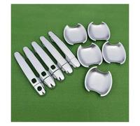 NOHEEU couvercle poignée porte extérieure Accessoires Voiture Garniture Poignée Porte ABS Couverture Bande Extérieure Décorative Pour RAV4 2006-2013(Style 2)