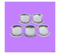 NOHEEU couvercle poignée porte extérieure Accessoires Voiture Garniture Poignée Porte ABS Couverture Bande Extérieure Décorative Pour RAV4 2006-2013(Style 5)