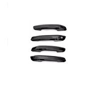 NOHEEU couvercle poignée porte extérieure Autocollant Couverture Poignée Porte Extérieure Voiture Serrure Décorative Pour A4 B9 A5 2017 2018 2019(Style 2)