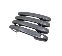 NOHEEU couvercle poignée porte extérieure Autocollant Couverture Poignée Porte Voiture Décoration Pour Subaru Pour Forester SJ 2013 2014 2015 2016 2017 2018(Style 1)