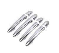 NOHEEU couvercle poignée porte extérieure Couverture Poignée Porte Voiture Chromée Fiber Carbone Garniture Décorative Pour Mazda 2 Pour Demio 2009 2010 - 2013(Style 1)